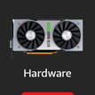 icone para categoria hardware com imagem de placa de video cinza. Clique aqui!