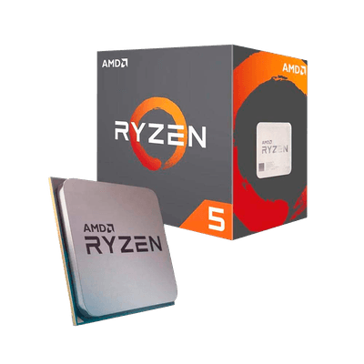 Processador AM4 Ryzen 5 2600 6 Core 12 Thread 3.9GHZ Max Boost 3.4