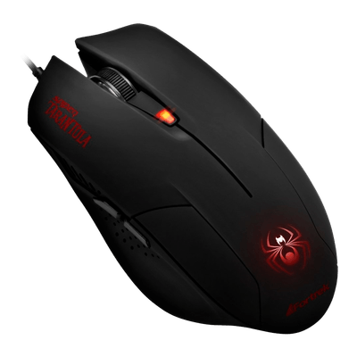 Mouse Gamer USB Óptico Fortrek Tarantula OM702 54623 Preto/Vermelho