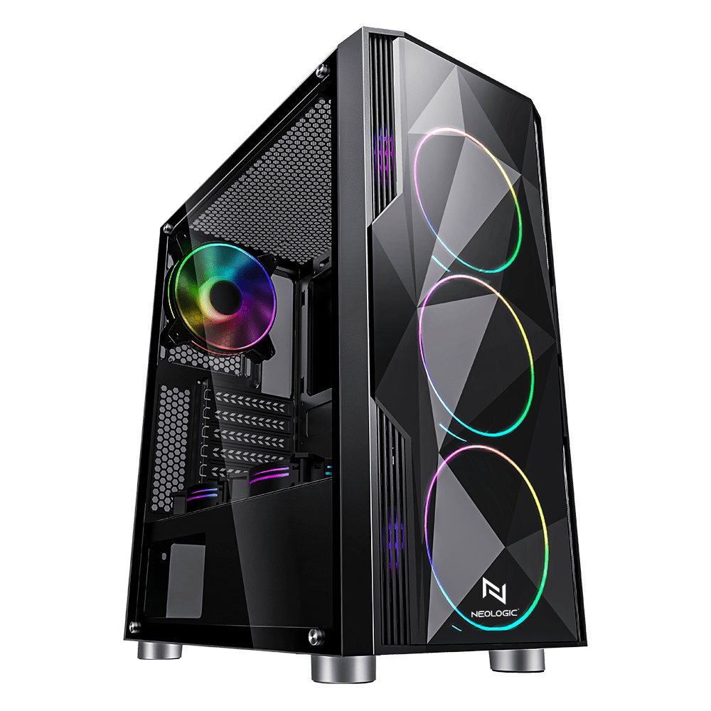 PC Gamer Intel i5 11400F 16GB (RTX 3060 12GB) SSD 1TB M.2 600W 80 Plus,  Windows 11 Pro Neologic P2_GAME - NLI84766 - shopinfo