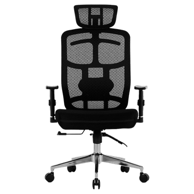 Cadeira Office Diana Fe DT3 13877-6 Ergonômica Preta Braço 2D Ajuste Altura e Inclinação Classe 4