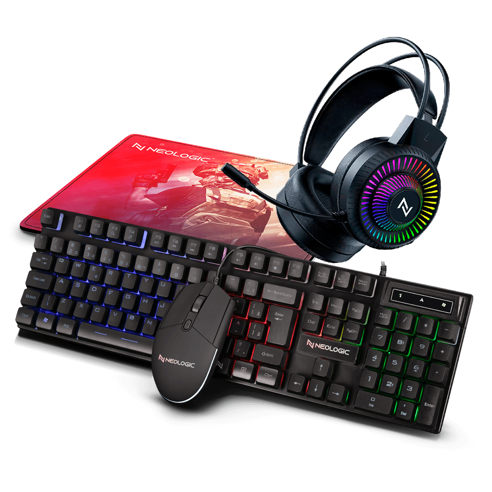 Kit Gamer Neologic 4x1 Infinity