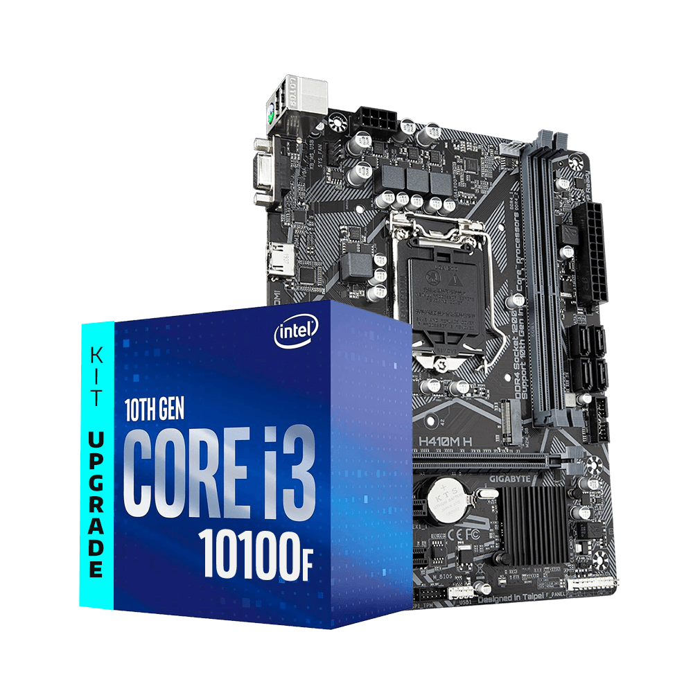 Kit Upgrade, Intel I3-10100F, H510M, 16GB DDR4 - Mancer - Peças para  Computador e Notebook - Magazine Luiza