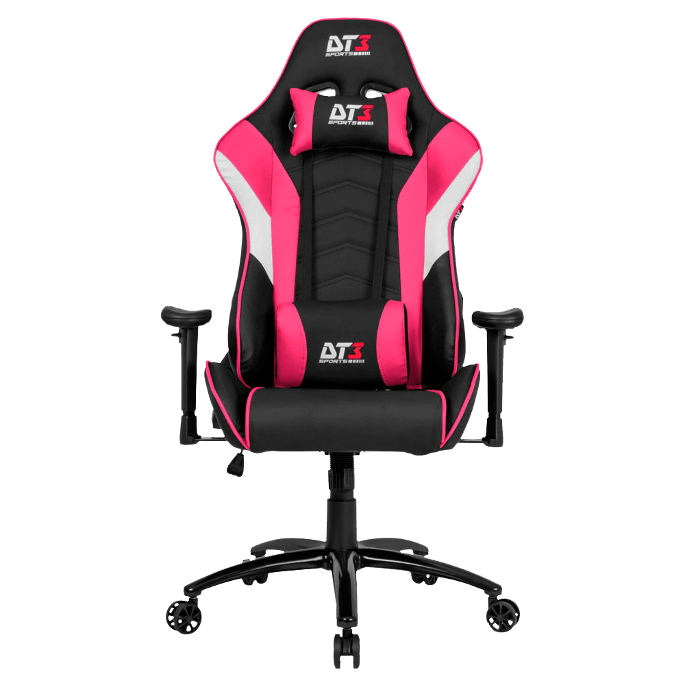 Cadeira Gamer DT3 Sports Elise Series 14061-2 Rosa Com Ajuste de Altura e Inclinação
