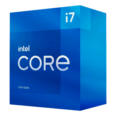 Processador Intel Core I7-11700 2.5Ghz 4.8Ghz Turbo Cache 16MB Octa Core LGA 1200 Vídeo Integrado BX8070811700