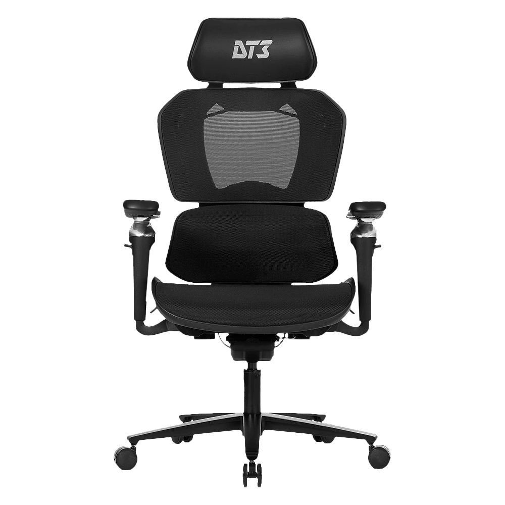 Cadeira Office DT3 Chrono 13991-3 Preto Braço 5D Pistão Classe 4 Suporta Até 130Kg Ajuste de Altura