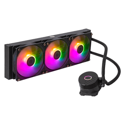 Water Cooler Masterliquid 360mm, Cooler Master, Core, ARGB, Preto, MLW-D36M-A18PZ-R1