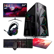 Pc Gamer Completo AMD Ryzen 5 5500 16GB (RTX 3060 12GB) SSD 1TB + 240GB M.2 500w 80 Plus + Monitor Neologic 24 165hz, Neologic Streamer - NLI85877