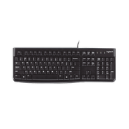 Teclado USB Logitech K120 Preto