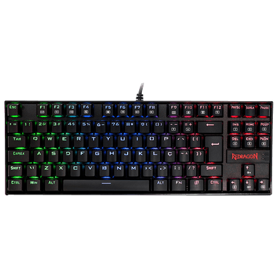 Teclado Mecanico Gamer Kumara Rgb Redragon K552rgb-1