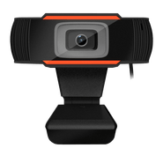 Webcam Maxprint 720P Alta Resolução HD CMOS Sensor MJPG & YUY2 60000059 Preto