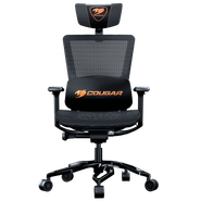 Cadeira Gamer Cougar Gaming Argo One Black 3margosb.0001 Braço 3D Suporta Até 150kg