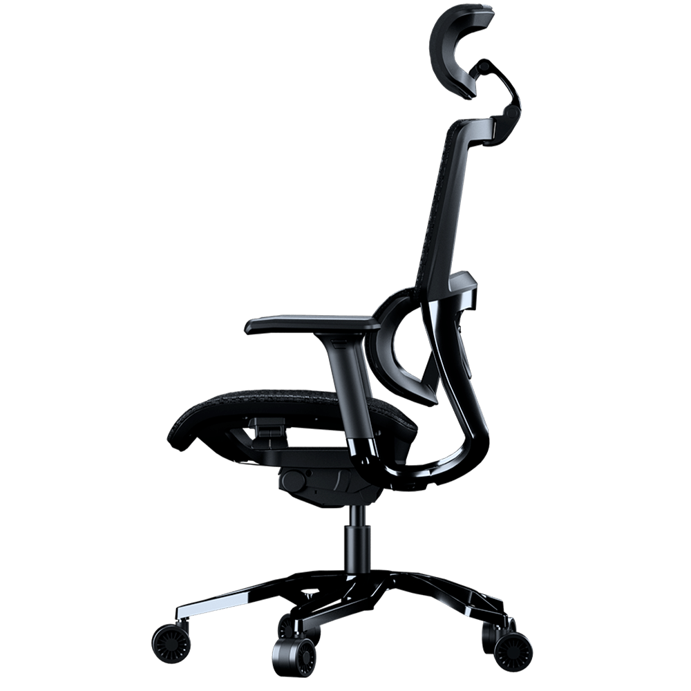 Cadeira Gamer Cougar Gaming Argo One Black 3margosb.0001 Braço 3D Suporta Até 150kg - Imagem 3