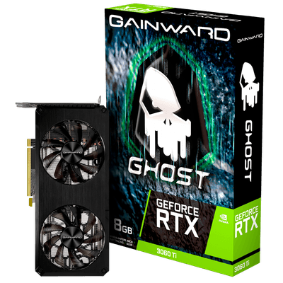 Placa de Video Gainward Nvidia Rtx 3060 Ti 8gb Ghost Gddr6 256bits Ne6306t019p2-190ab