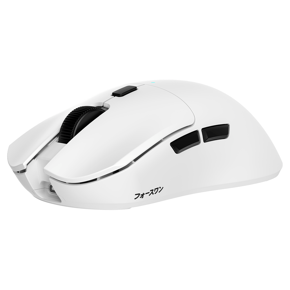 Mouse Force One Hoku PRO-WH 26.000 DPI Ultraleve White Dual Mode Wireless FR.MO.HK.02 - Imagem 2