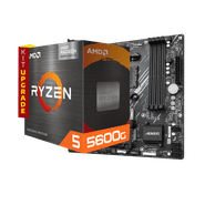 Kit Upgrade AMD Ryzen 5 5600g, Placa Mae Gigabyte AM4 B550M Aorus Elite, Neologic - NLI83437