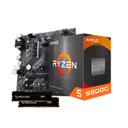 Kit Upgrade AMD Ryzen 5 5600GT, Placa Mãe A520M, 32GB DDR4, Neologic - NLI84631