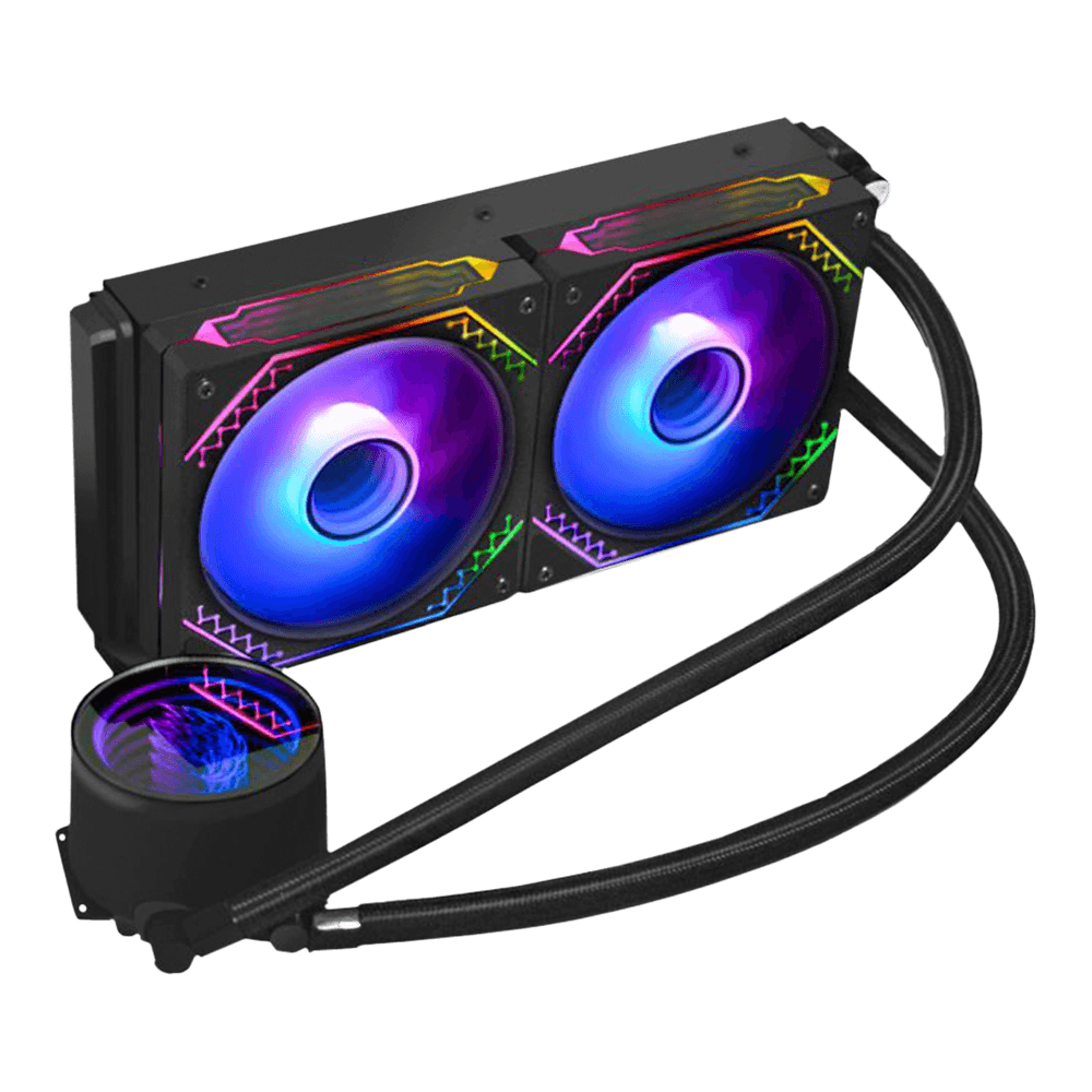 Water Cooler Gamer K-mex WAC7 Infinite Space, 240mm, ARGB, WAC7F12QFTDAB0X