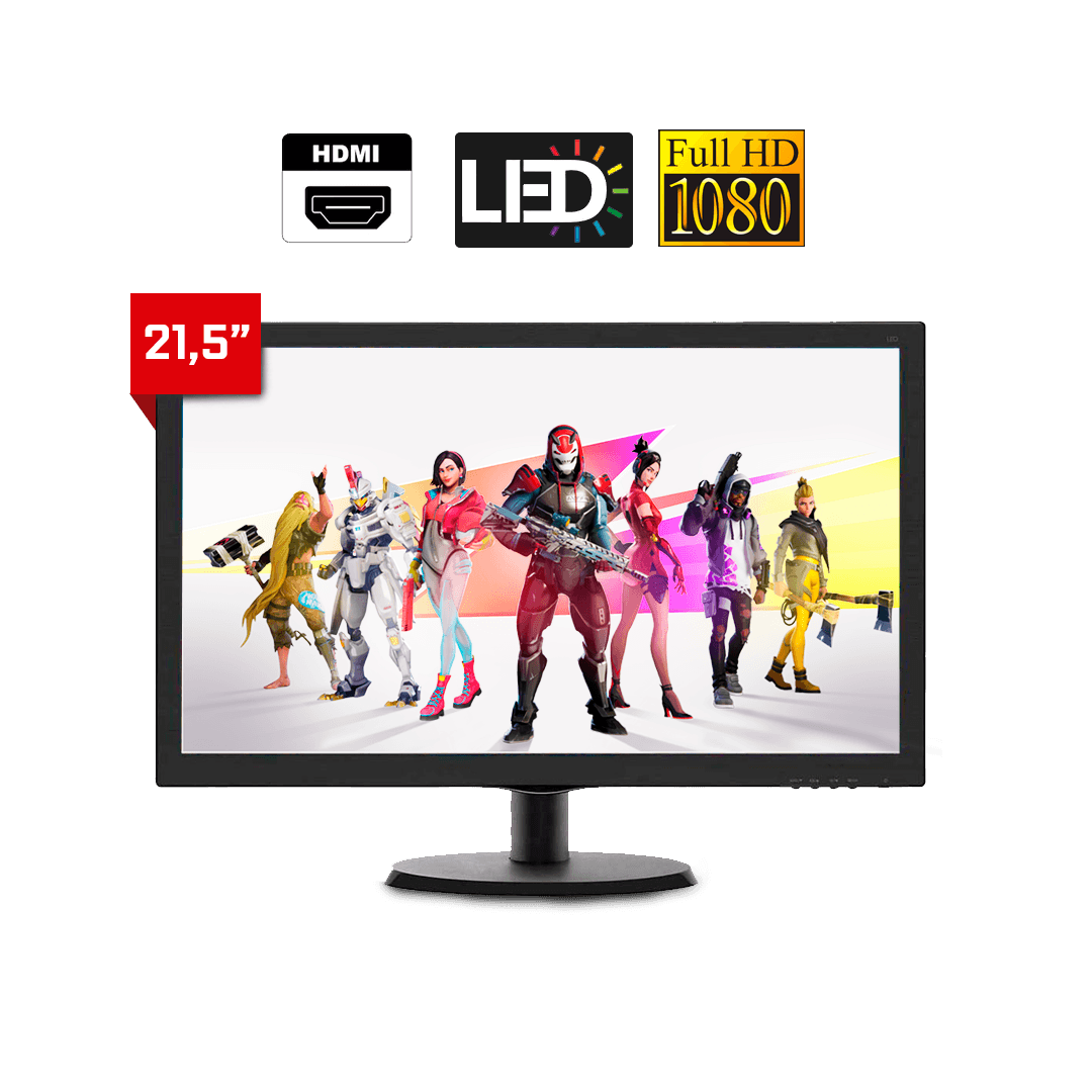 Pc Gamer Completo AMD 3000G 16GB (Radeon Vega 3 Integrado) HD 1TB 500W 80 Plus + Monitor 21,5, Neologic Start - NLI81829 - Imagem 4