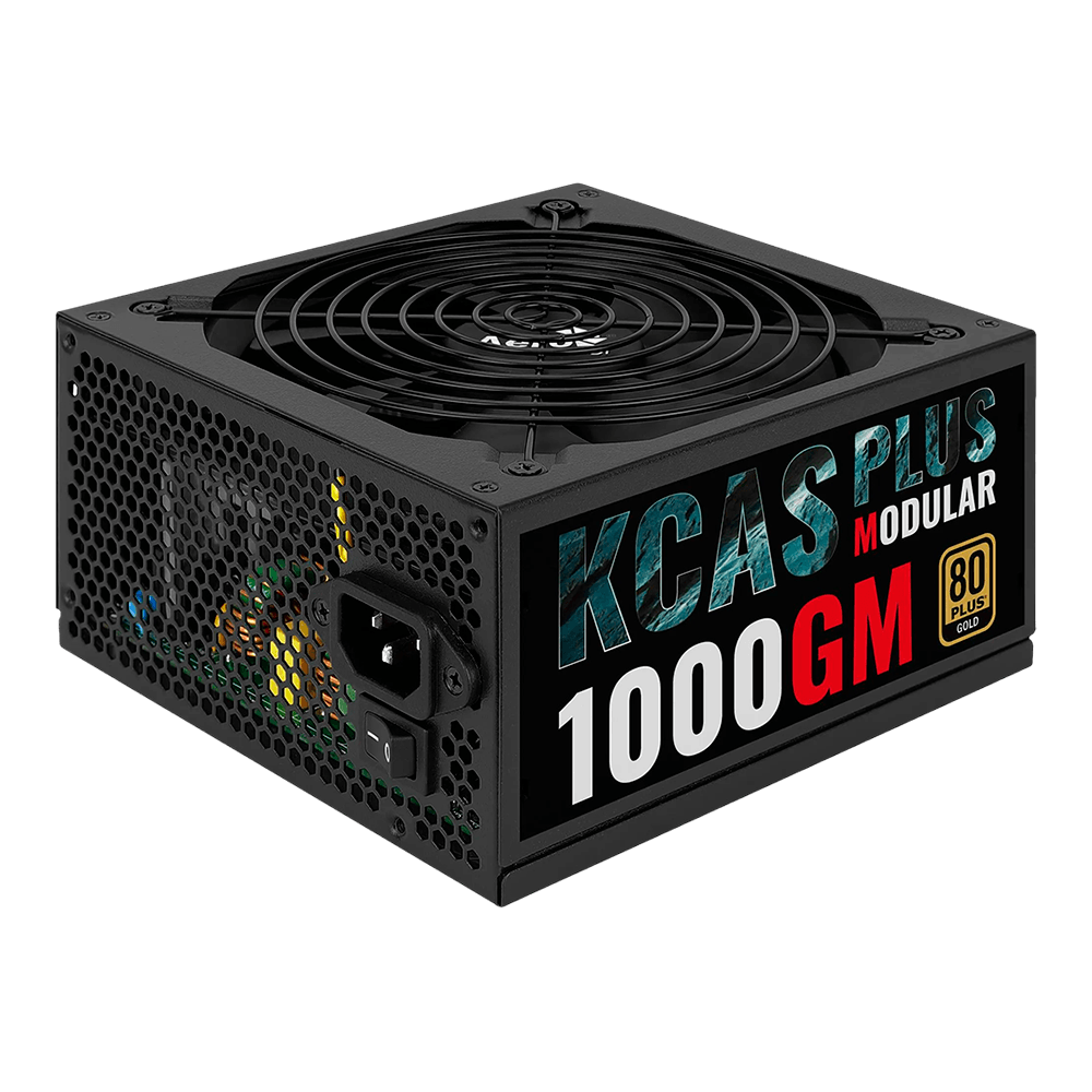 Fonte Gamer ATX Aerocool KCAS 1000GM, 80 Plus Gold, 1000w, Full Range APFC - Imagem 2