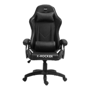 Cadeira Gamer Dazz X-Rocker, Com Apoio Lombar, Preto, 62000151