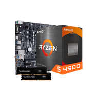 Kit Upgrade AMD Ryzen 5 4500, Placa Mãe A520M, 32GB DDR4, Neologic - NLI84628