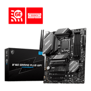 Placa Mãe MSI B760 Gaming Plus, Wi-Fi, LGA 1700, DDR5, ATX, M.2, HDMI, Displayport