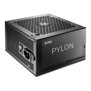 Fonte Gamer XPG Pylon 650w, 80 Plus Bronze, Preto, PYLON650B-BKCBR