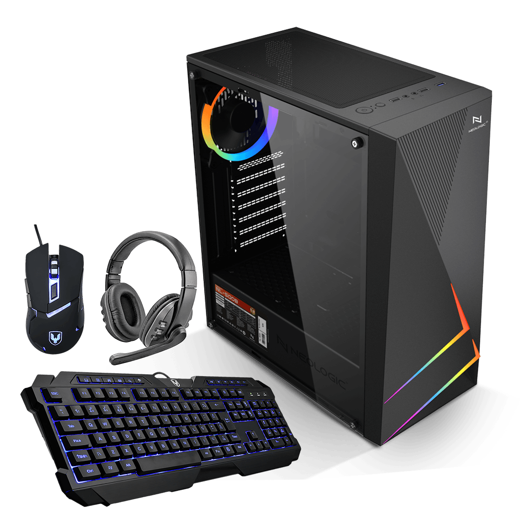 Pc Gamer Completo AMD Ryzen 5 5600GT 8GB (Radeon Vega 7 Integrado) SSD 240GB, 500W 80 Plus, Neologic - NLI82764