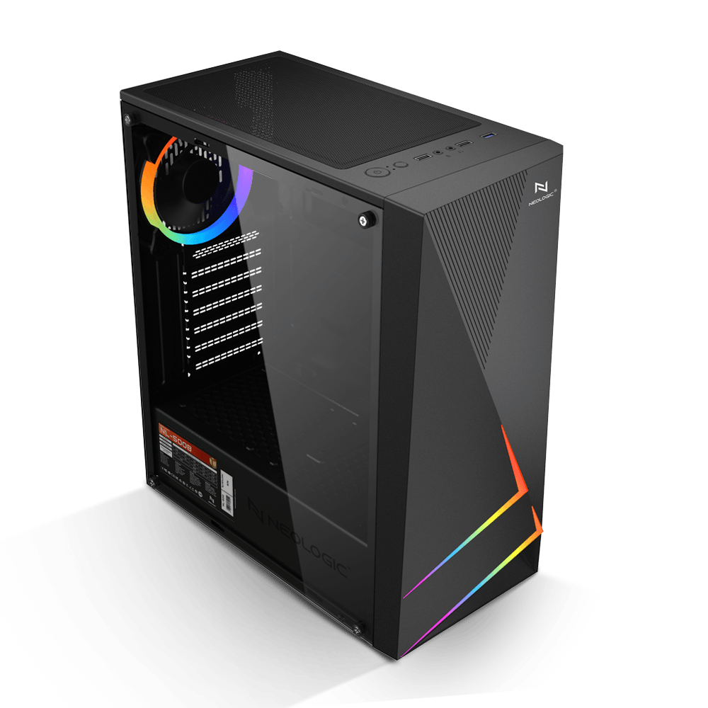 Pc Gamer AMD Ryzen 7 5700 16GB 3200MHZ (RX 6600 8GB) SSD 240GB M.2 NVME, 500w 80 Plus, Neologic - NLI87337 - Imagem 2