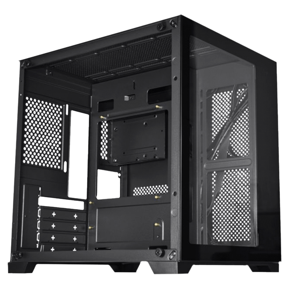 Gabinete Gamer K-mex Aquário CG-01AD, Space Z, Lateral de Vidro, Micro ATX, Mid-Tower, Sem Fans, Preto, CG01ADRH001CB0X - Imagem 2