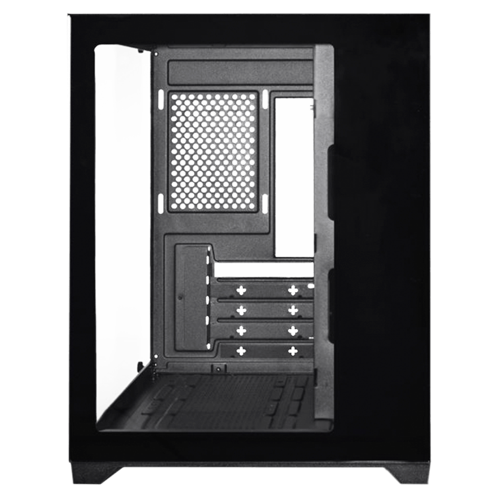 Gabinete Gamer K-mex Aquário CG-01AD, Space Z, Lateral de Vidro, Micro ATX, Mid-Tower, Sem Fans, Preto, CG01ADRH001CB0X - Imagem 3