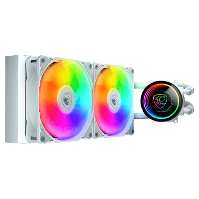 Water Cooler Cougar Poseidon Elite, ARGB, 240mm, Intel-AMD, Branco, 3MPSD240.0002 com alto desempenho para jogos intensos e Water Cooler Cougar Poseidon Elite, ARGB, 240mm, Intel-AMD, Branco, 3MPSD240.0002 com alto desempenho para jogos intensos e
