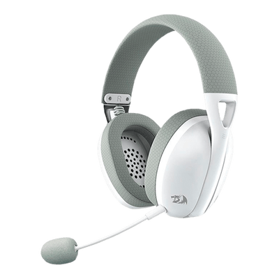 Headset Gamer Redragon, Ire Pro Wireless, H848G, Drivers 40mm, Branco