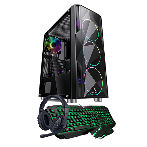 Pc Gamer Completo AMD Ryzen 5 5600GT 16GB (Radeon Vega 7 Integrado) SSD 240GB, 500W 80 Plus, Neologic - NLI82749