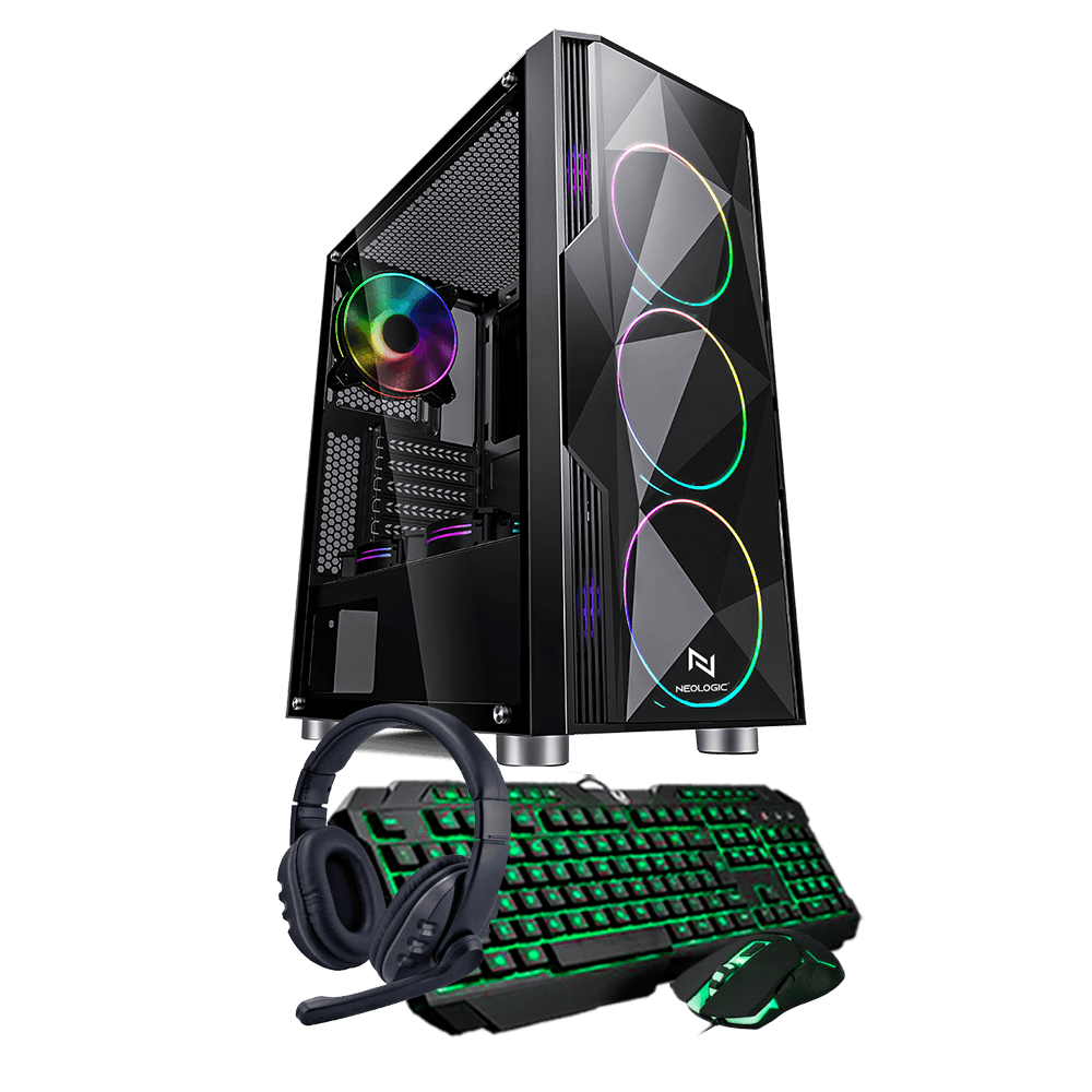 Pc Gamer Completo AMD Ryzen 5 5600GT 16GB (Radeon Vega 7 Integrado) SSD 240GB, 500W 80 Plus, Neologic - NLI82749
