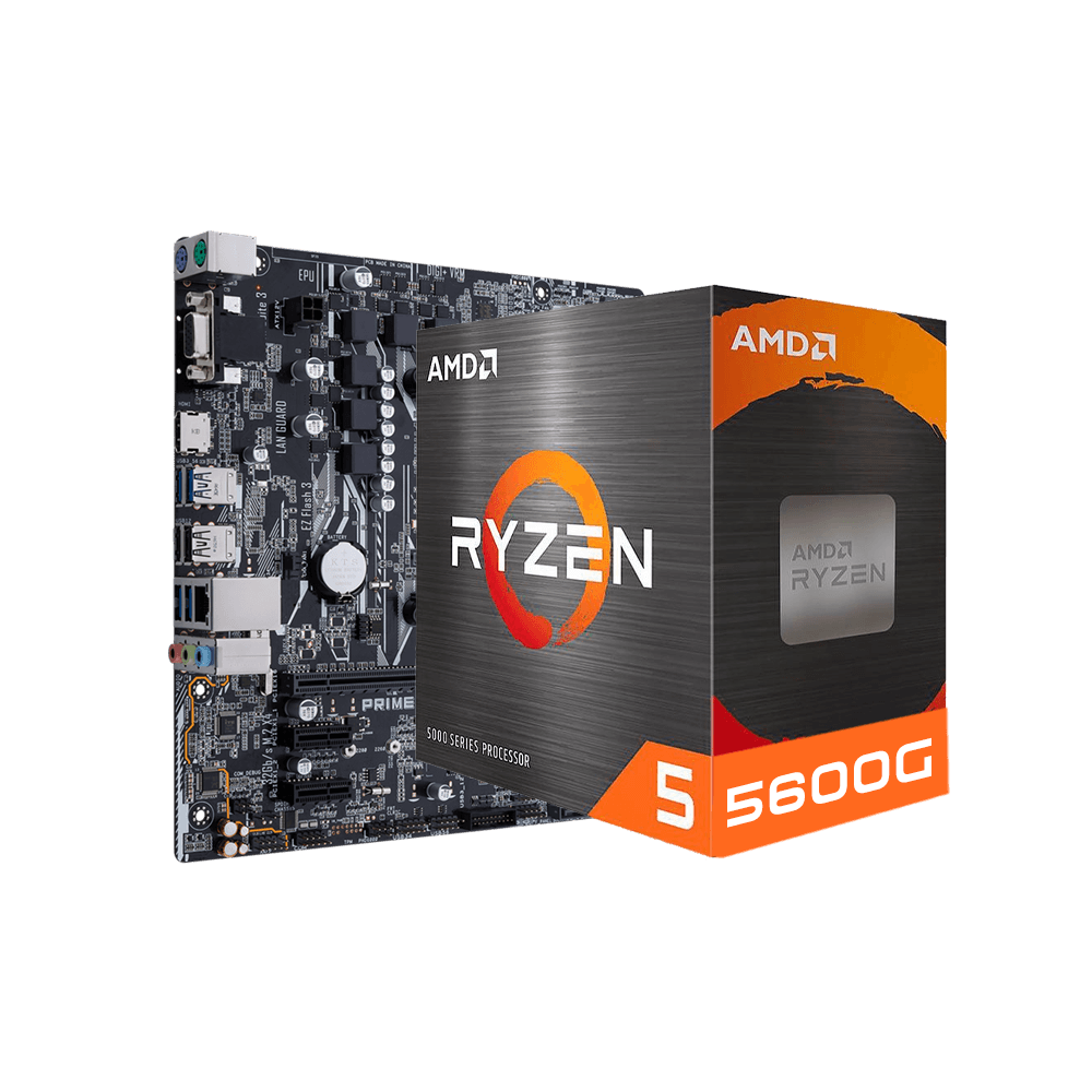 Kit Upgrade AMD Ryzen 5 5600GT, Placa Mãe A520M, Neologic - NLI84579
