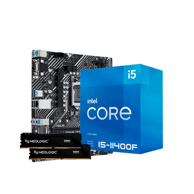 Kit Upgrade Intel Core I5 11400F, Placa Mãe H510M 16GB DDR4, Neologic - NLI84578 com alto desempenho para jogos intensos e Kit Upgrade Intel Core I5 11400F, Placa Mãe H510M 16GB DDR4, Neologic - NLI84578 com alto desempenho para jogos intensos e
