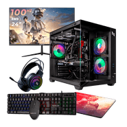 Pc Gamer Completo AMD Ryzen 5 5600GT 16GB (Vega 7 Integrado) SSD 480GB M.2 500w 80 Plus Monitor 24 100Hz Aquarium Neologic By Italo Canella - NLI86307