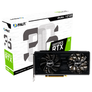 Placa de Vídeo Palit Nvidia Geforce RTX 3060 12gb Dual Gddr6 192 Bits - Ne63060019k9-190ad