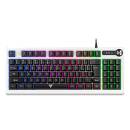 Teclado Force One Spectre, RGB, Formato Especial, 25 Teclas Rollover, FR.TC.SP.01