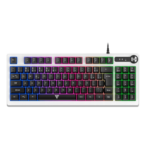 Teclado Force One Spectre, RGB, Formato Especial, 25 Teclas Rollover, FR.TC.SP.01