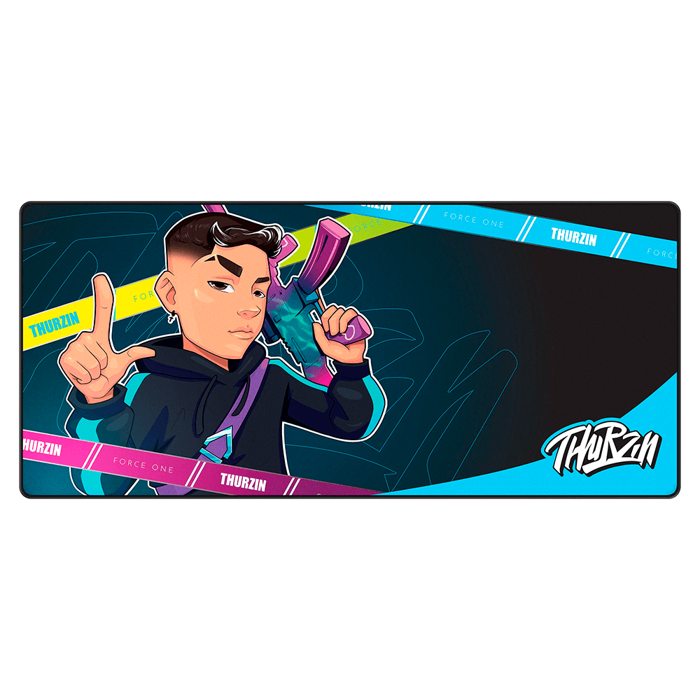 Mousepad Gamer Force One Skyhawk Thurzin, Tam XXL (900x400mm) - FR.MP.SH.15