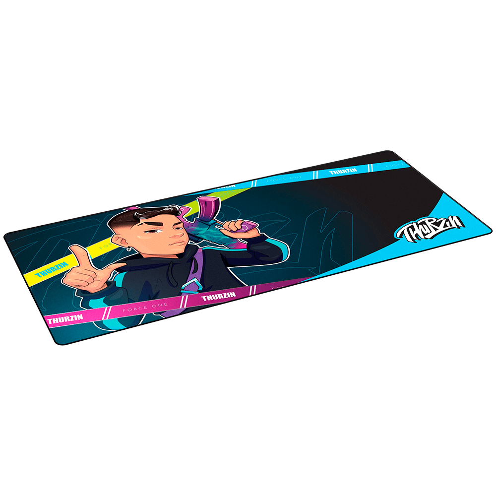 Mousepad Gamer Force One Skyhawk Thurzin, Tam XXL (900x400mm) - FR.MP.SH.15 - Imagem 2