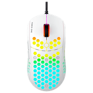 MOUSE GAMER FORCE ONE SUPERNOVA, 20.000 DPI, RGB, USB, BRANCO - FR.MO.SP.01