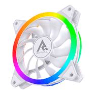 Cooler Fan Ryvel 120mm, ARGB 5V, Luna, Branco, RY-FN-LN-WT-5V