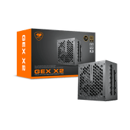 Fonte Gamer Cougar GEX X2, 1000w, Modular, Preto, 80 Plus Gold, 31GT100008P01