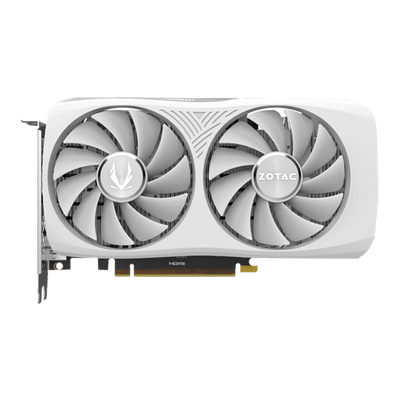 Placa de Vídeo Zotac Geforce RTX 4060, 8GB, Twin Edge Oc, White Edition, GDDR6, 128-bits, ZT-D40600Q-10M