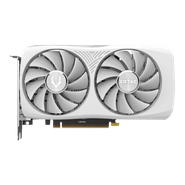 Placa de Vídeo Zotac Geforce RTX 4060, 8GB, Twin Edge Oc, White Edition, GDDR6, 128-bits, ZT-D40600Q-10M