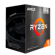 Processador AMD AM4 Ryzen 5 5600G Box 6 Cores - 12 Threads - 4.4Ghz - 16MB Cache - Wraith Stealth - Vega - 100-100000252BOX